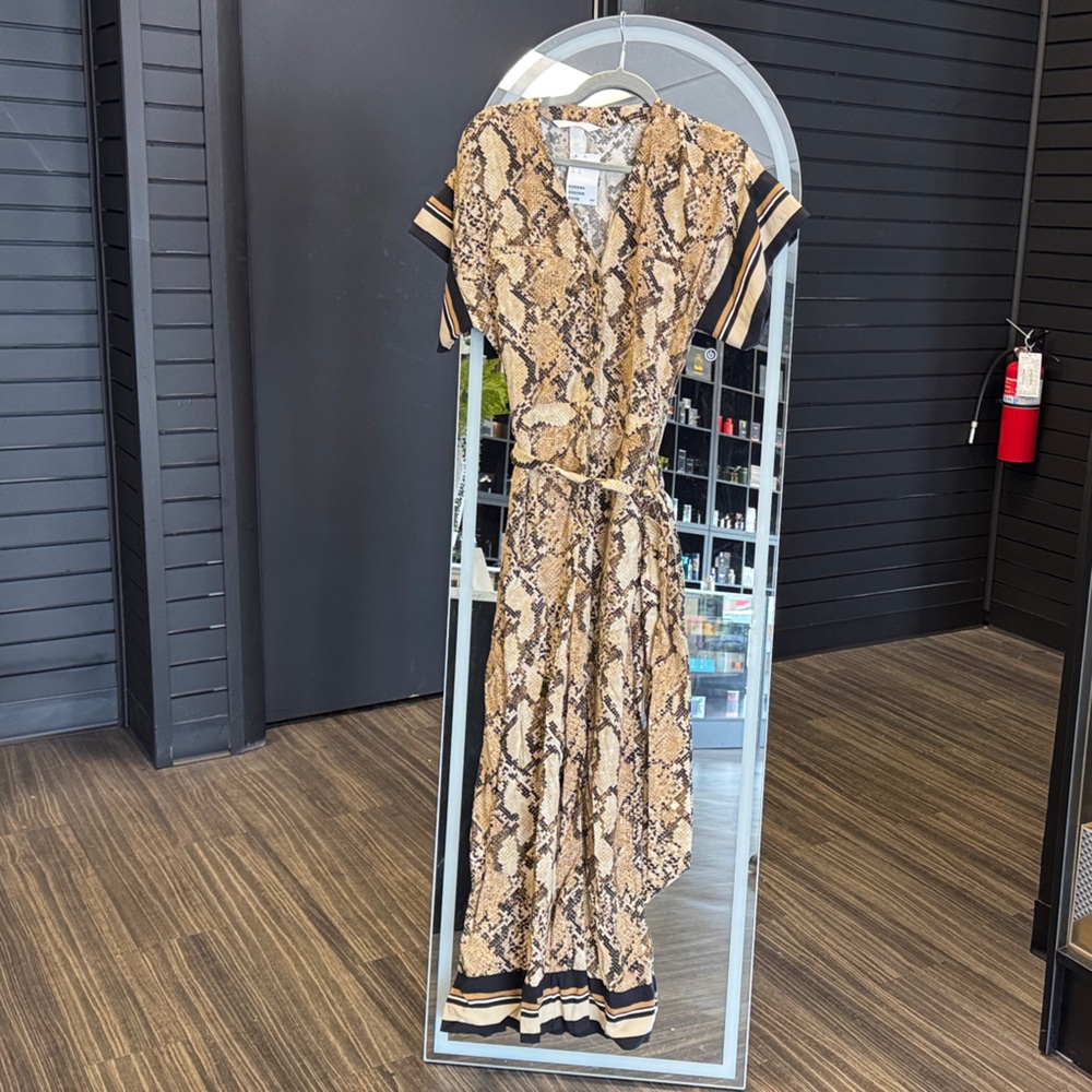 Snake Print Maxi jumpsuit H&M